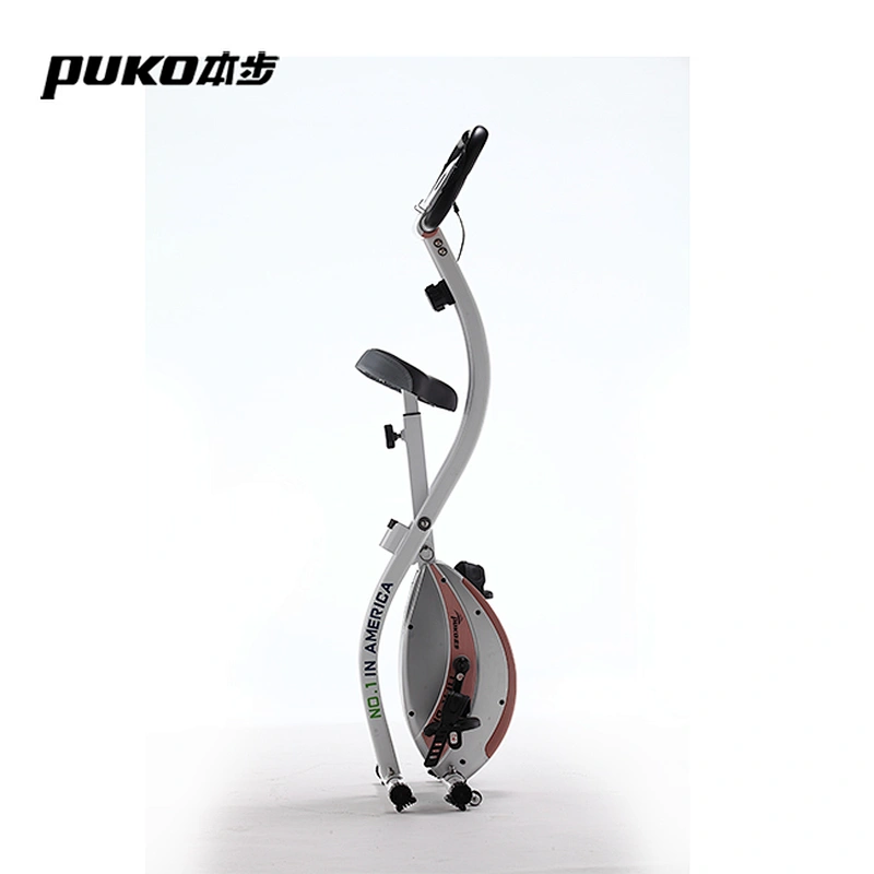 Indoor exercise machine foldable Magnetic elliptical X Bike for space saving