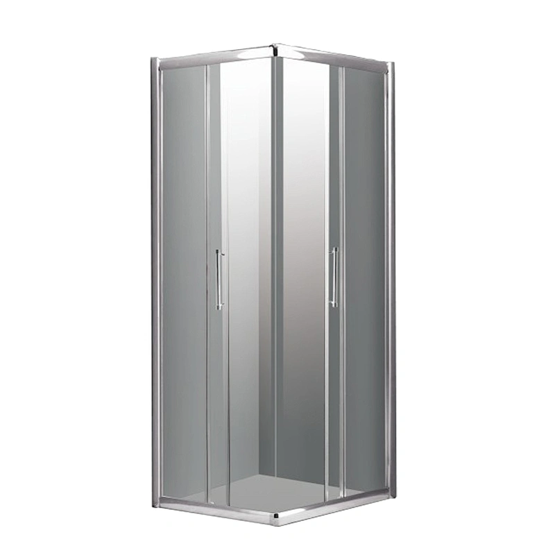 High Quality Bathroom Rabbit Frosted Glass Design Square Simple Shower Room