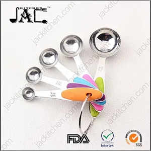 Hot Selling 2017 Amazon Stainless Steel Novelty Measuring Spoon
