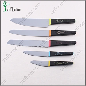 5Pcs Eco-Friendly Non-stick Coating Knives Set