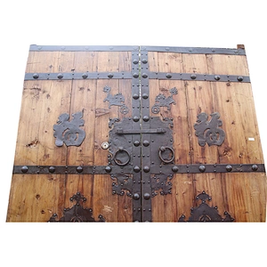 recycle used elm wood chinese antique door