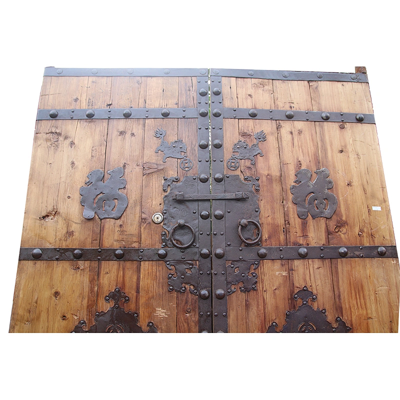 recycle used elm wood chinese antique door