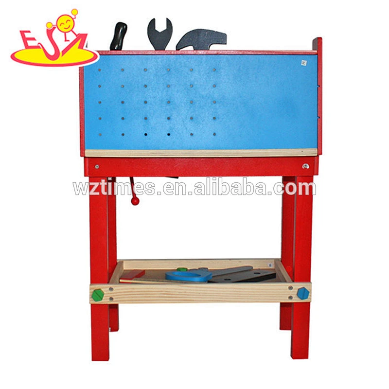 hottest sale kids wooden tool play set for wholesale W03D044
