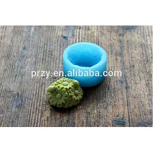 DIY soap mold flowers silicone mold chocolate moulds