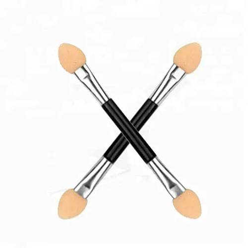 Double-end Eyeshadow Eyebrow Sponge Brush Applicator