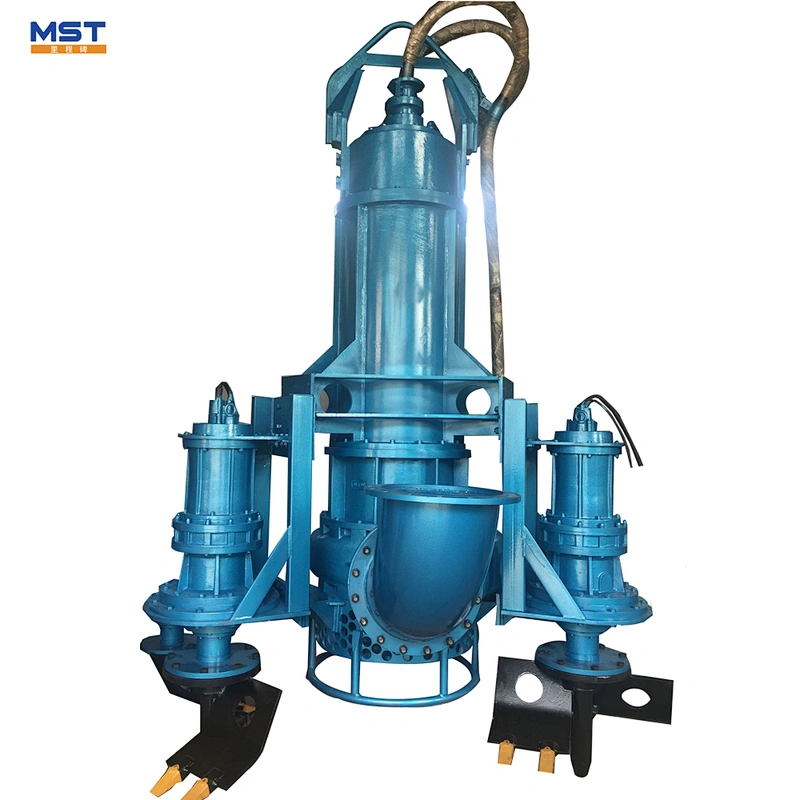 Hydraulic submersible sand pump