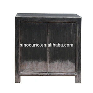 living room showcase design wood antique corner cabinet shabby chic black wooden cupboard