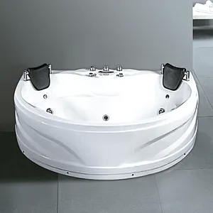 Household Whirlpool Corner Freestanding Small Bathtub Shower Combo From Chinese Supplier