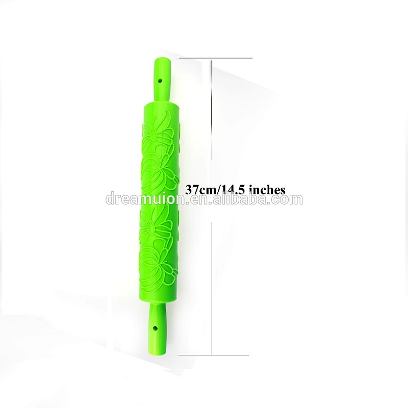 Fondant Cookies stamp Rolling Pin Embossing High Quality