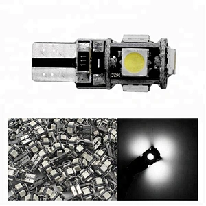 Wholesale Best 12V Car Parking Error Free Canbus T10 Bulbs 5050SMD W5W 5 LED Light