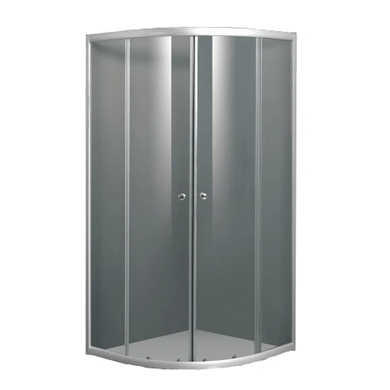 Simple Shower Room 6mm Tempered Glass Price Circular Shower Enclosure