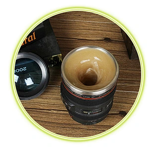 2017 OEM Best quality SS automatic mixing coffee cup self stirring mug for home gift