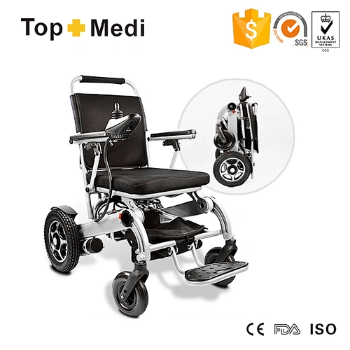 CE APPROVAL ALUMINIUM LIGHTWEIGHT  LIGHT FOLDING POWER WHEELCHAIR