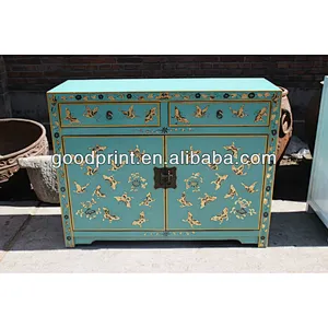 chinese antique furniture 2 door cabinet