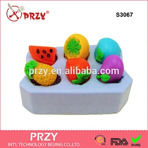 S3067 3d fruit Silicone Mold, pie apple watermelon Fondant Cake Molds For Soap