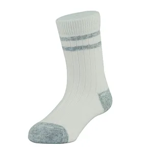 High Quality Baby Infant Organic Cotton Rib Socks