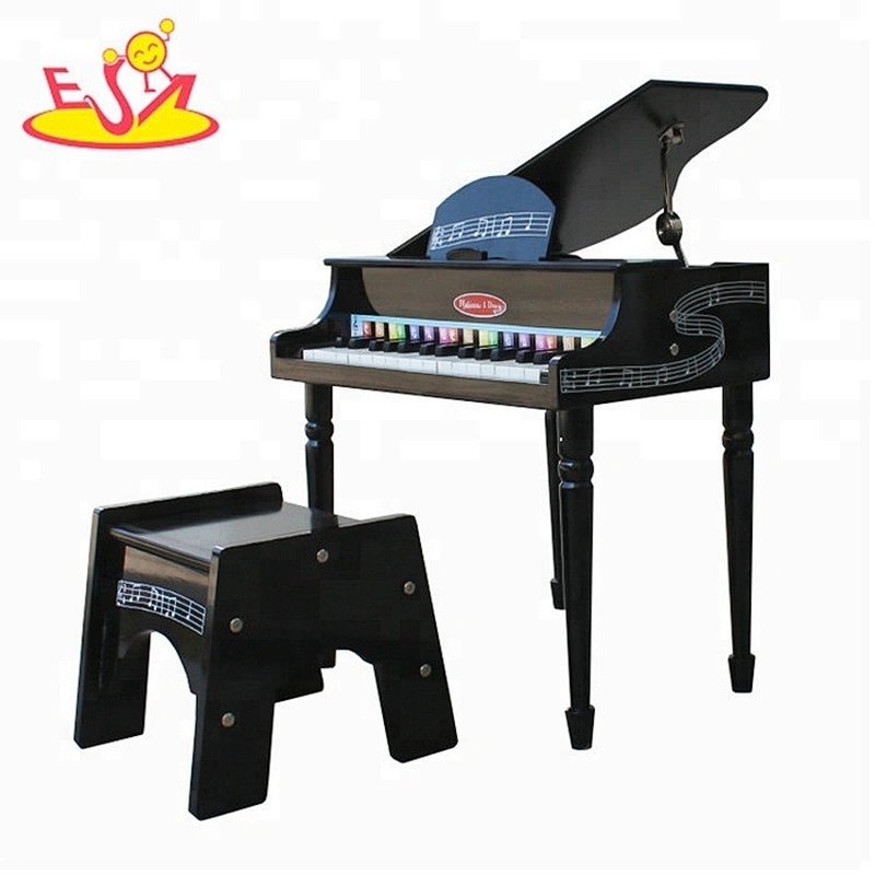 High quality instrument toy wooden kids music piano for wholesale W07K014