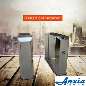 Public Use RFID Card Reader Entrance And Exit Turnstile