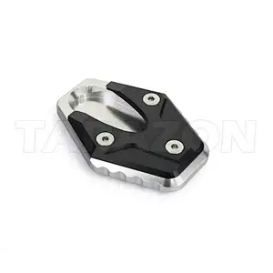 Best performance aluminum universal motorcycle kickstand pad