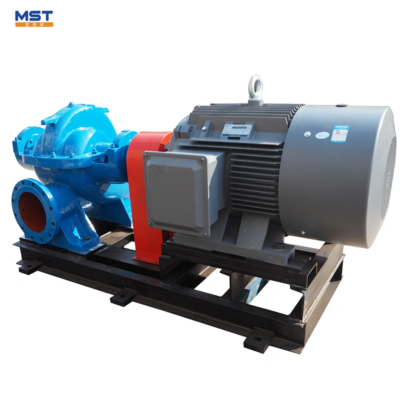 500 m3/h high volume split case water pumps