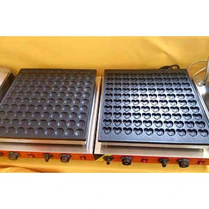 2018 Hot Sell Single Plate 50 Pcs Electric Poffertjes Grill Maker and Poffertjes Baker