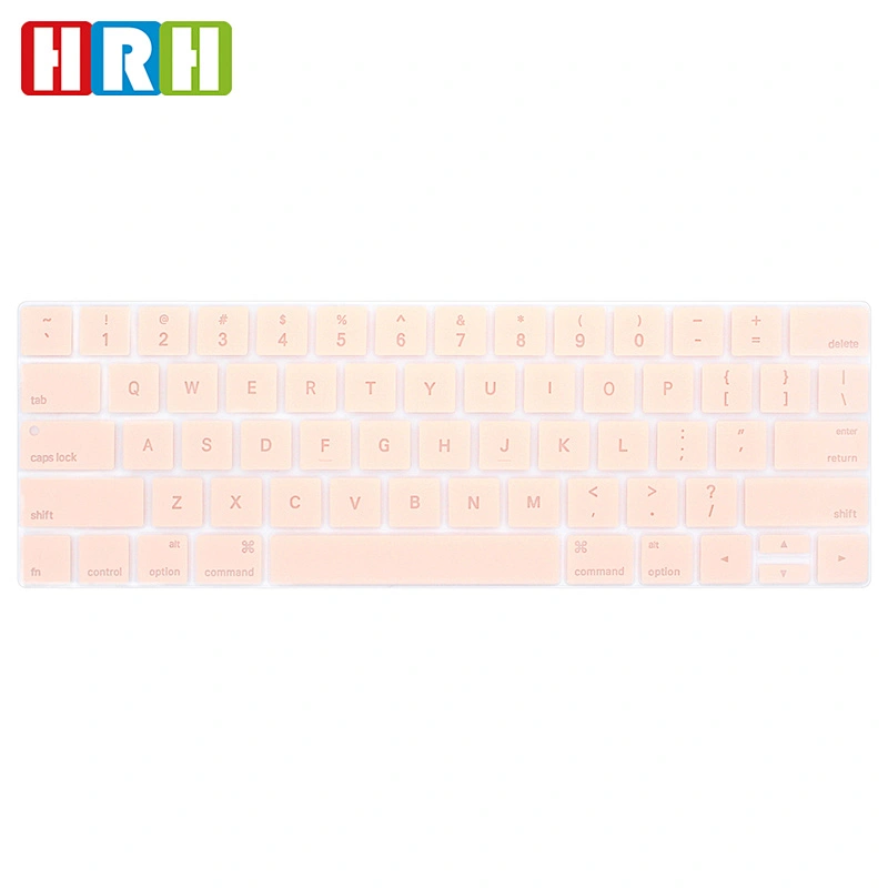 English Silicone Hollow custom silicone keyboard cover Keyboard Skin for Macbook Pro 15