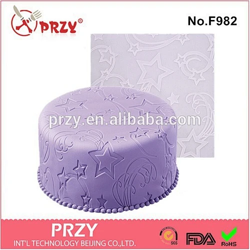magic decor silicone sugar lace mat ,fondant silicone icing lace mat