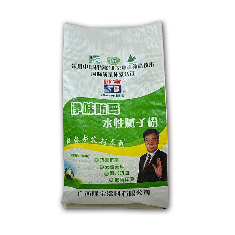 Customized plastic 30kg pp woven cement bag