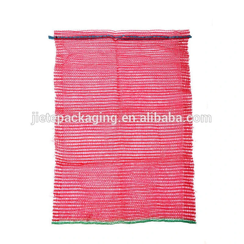Hot Sale PE Raschel Bag, Pe Raschel Mesh Bag Packing Garlic Fruit Vegetable