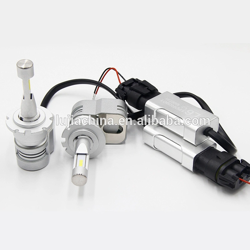 Super Bright All-in-One 40W 6000lm L6 SeouLY22 D1 LED Car Headlight Bulbs D1 H4 H7 t5 cob y19 car Headlight led Conversion Kit