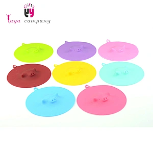 Kitchen Cooking Tool 3sizes Stackable Piggy Silicone Steamer For Cover Cup Bowl