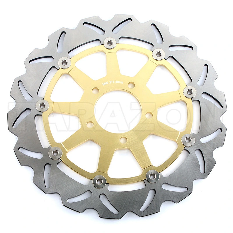 Stainless Steel Wave floating motorcycle brake disc for street bike
