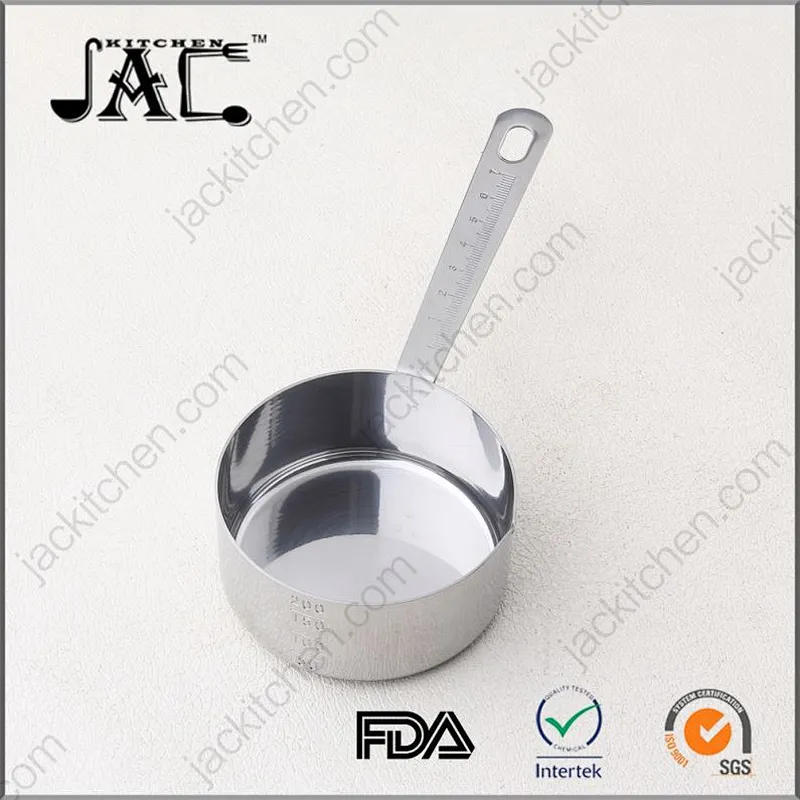 Colorful Stainless Steel Plastic Measuring Cup 250Ml
