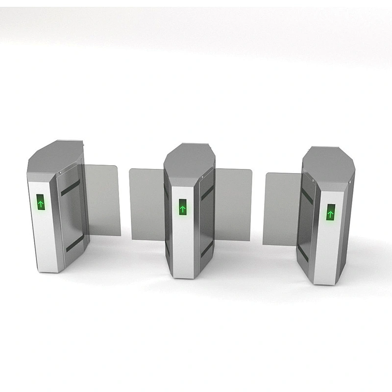 High Quality Optical Smart Pedestrian Entrance Sliding Barrier Electronic Turnstile