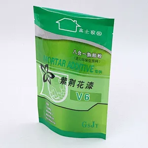 Green PE bag cooked rubber powder packaging industry use