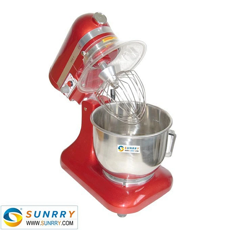 Commercial Multifunction Mini Stand Mixer with Rotating Bowl