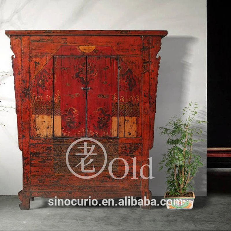 Antique Shanxi painting cabinet/Reclaimed antique furniture