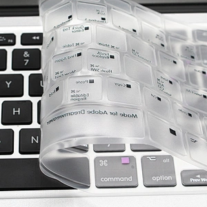 Waterproof Ado be Dreamweaver Shortcut Backlight TPU Keyboard Skin Cover custom skin for macbook pro retina display