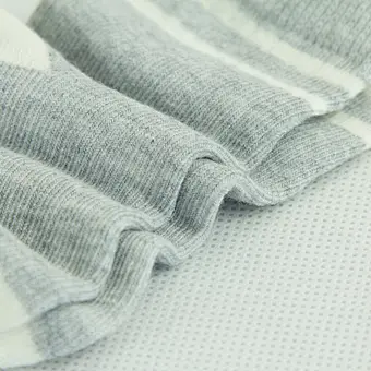 High Quality Baby Infant Organic Cotton Rib Socks