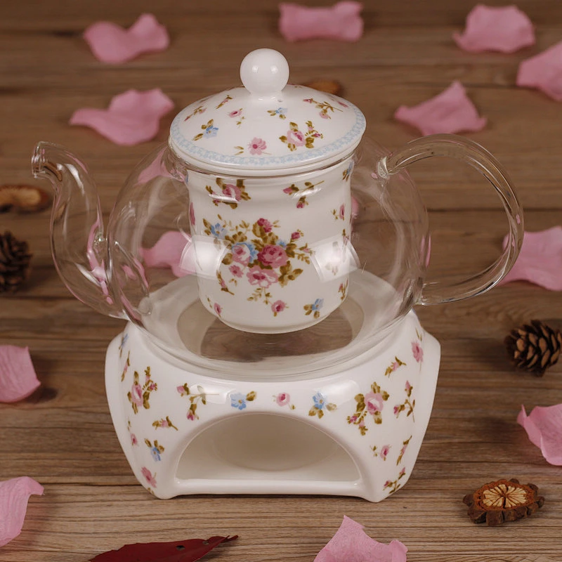 Gift Box Packing Ceramic Tea Pot Set High Quality Porcelain Tea Cup Set 14 pcs Coffee Kettle Set