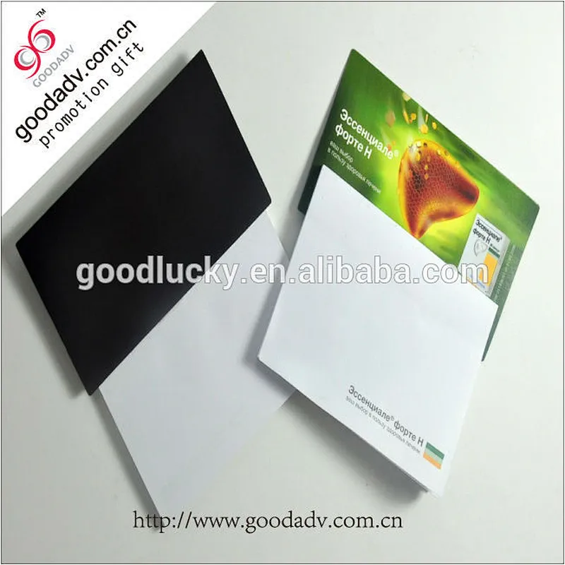 Colorful design memo pad /magnetic sticky memo pad