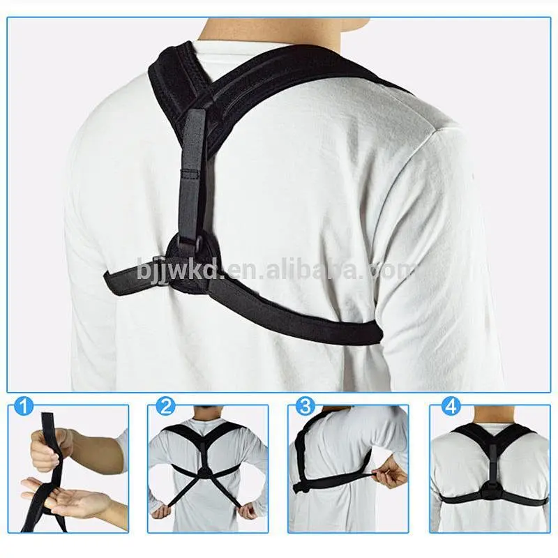 back brace posture Support Corrector for Back Pain Relief Neoprene posture back brace