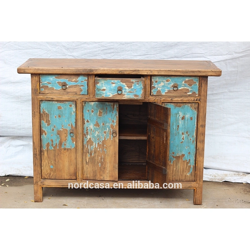 chinese songshi antique furniture solid wood matt living room furniture cabinet