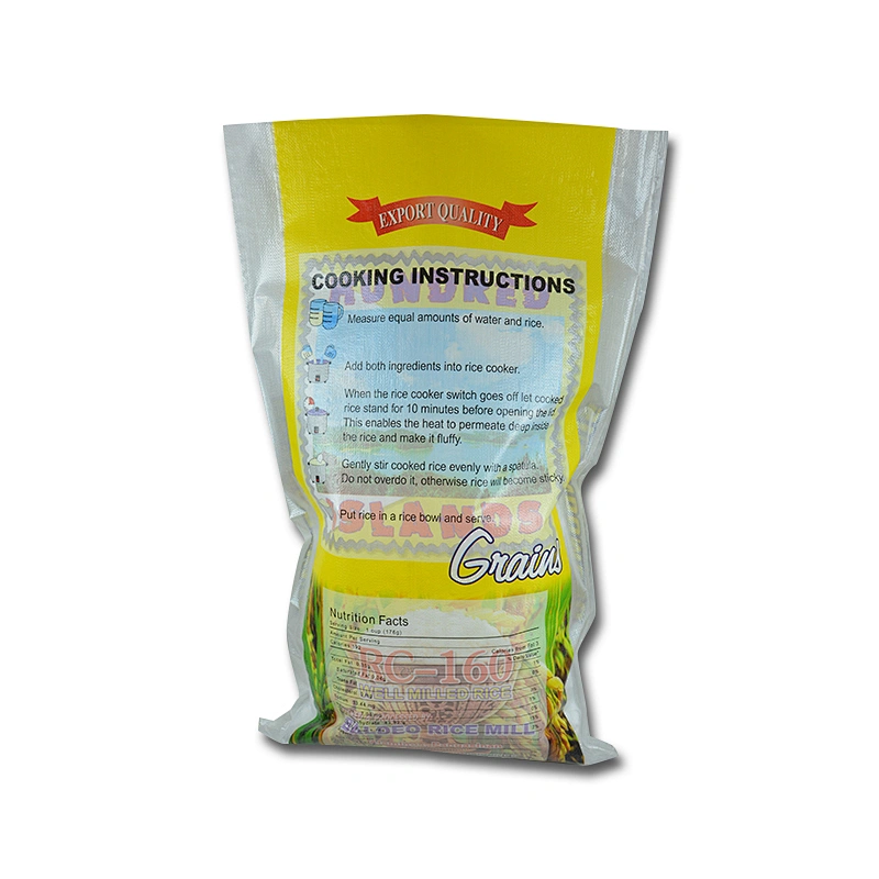 Custom agricultural use of rice bag 50kgpp woven bags