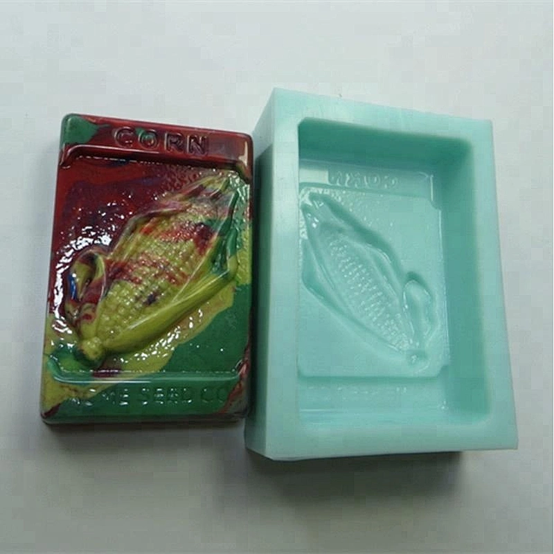 3D Corn pattern Soap silicone molds Handmade soap making Silicone Mold QT0038