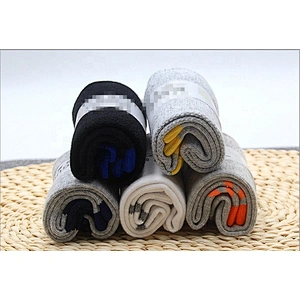 mens athletic sport custom logo socks