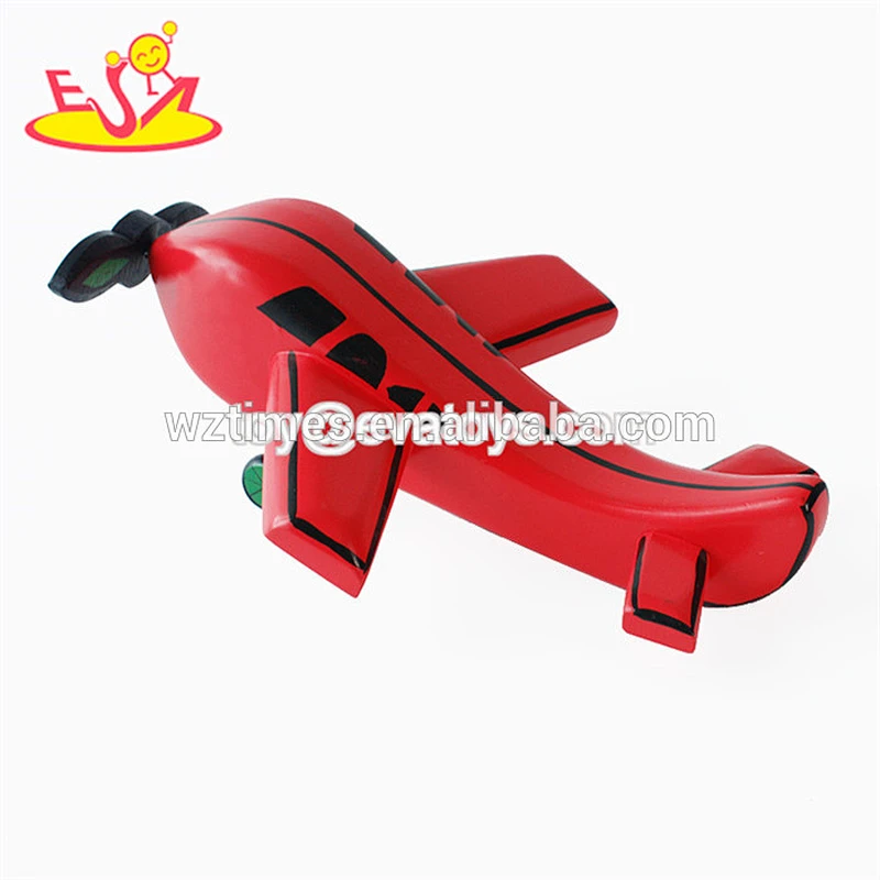 Wholesale children best choice interesting wooden plane toy for fun W04A351
