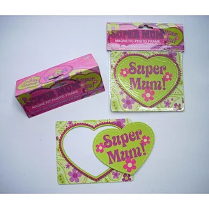 New Arrive promotional gifts Factory manufacture 100% non-toxic magnetic photo frame