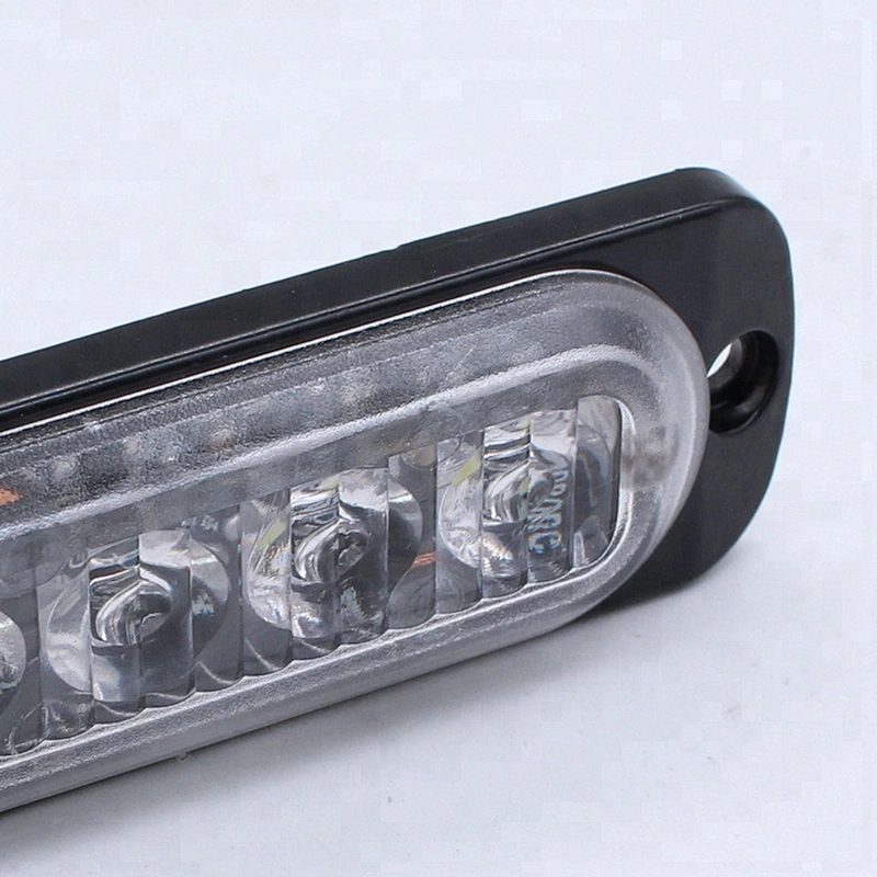 12V car accessories 24V Red Blue Amber White 12W Flash LED truck position lights