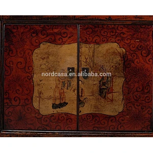 Chinese hand painted Cabinet